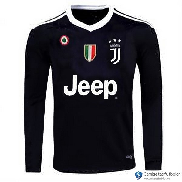Camiseta Juventus ML Portero 2017-18 Negro